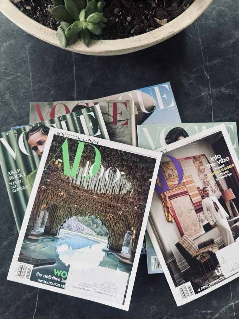 Why I Put Down My Phone and Picked Up Vogue Again