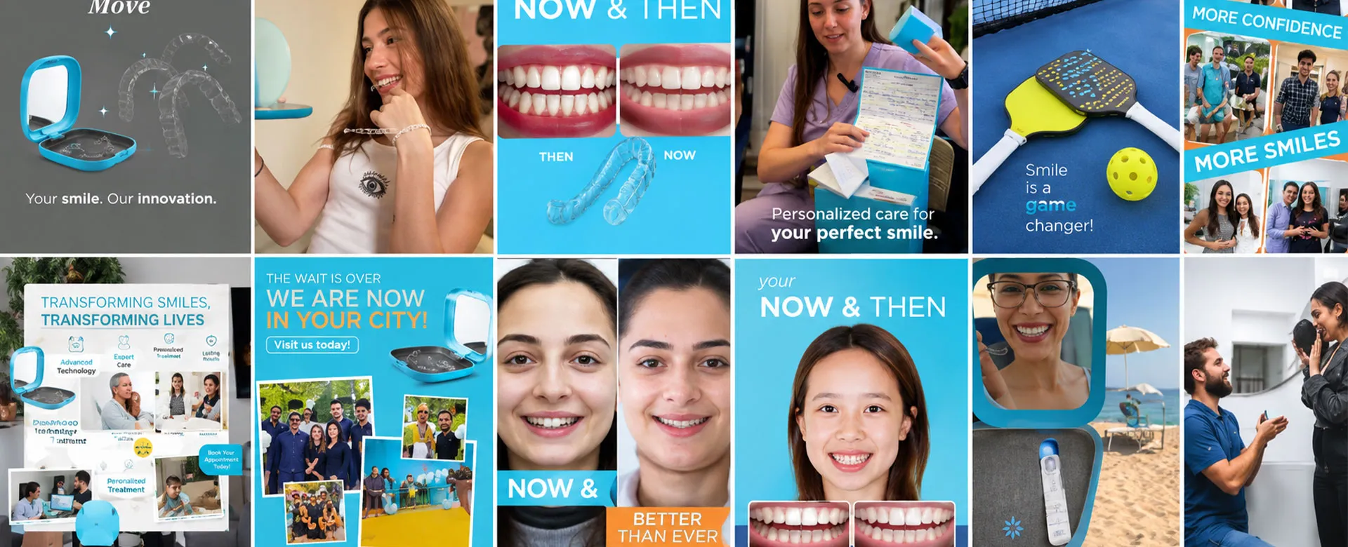 Building the Social Presence of the Clear Aligner Brand